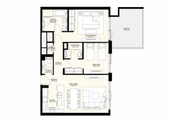 3 rooms flat - Naya
